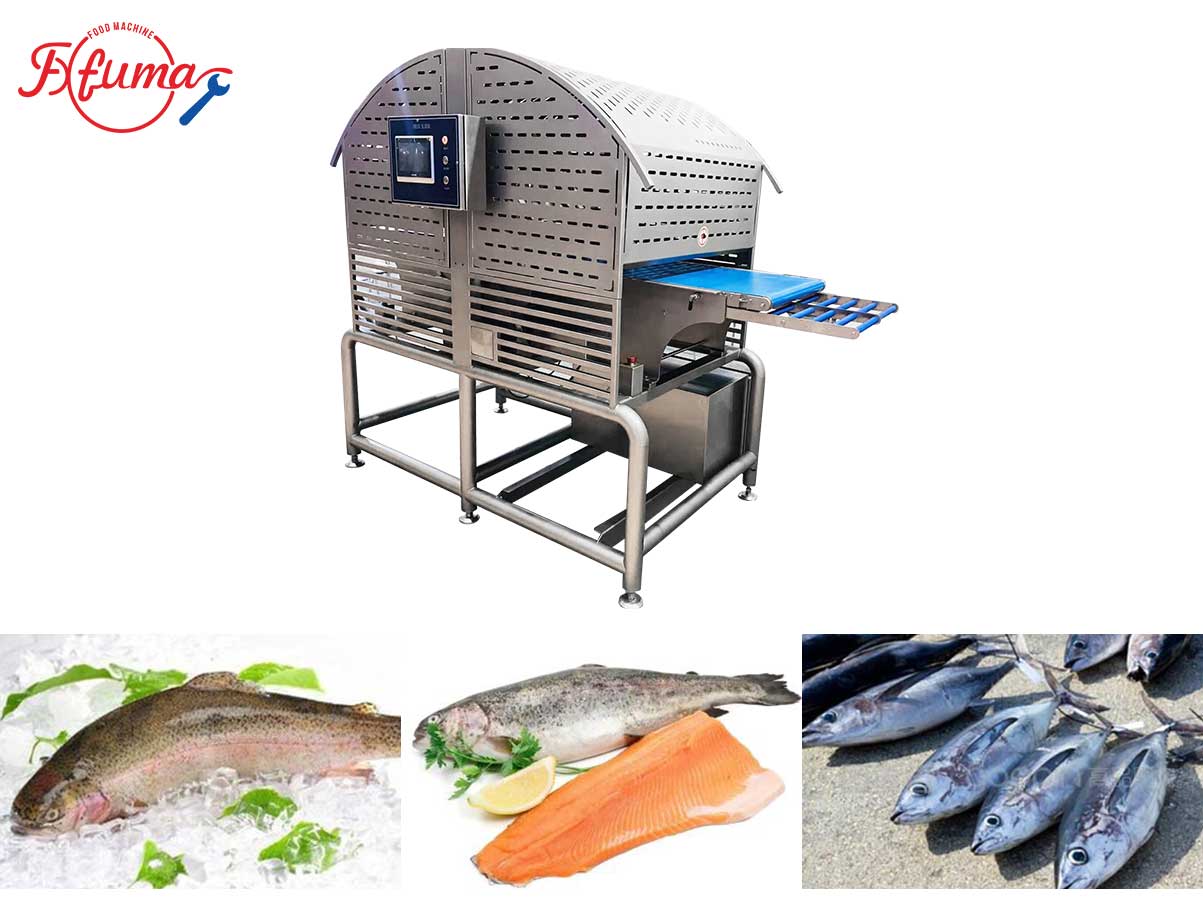XQ-II Salmon slicer machine tuna cutting machine