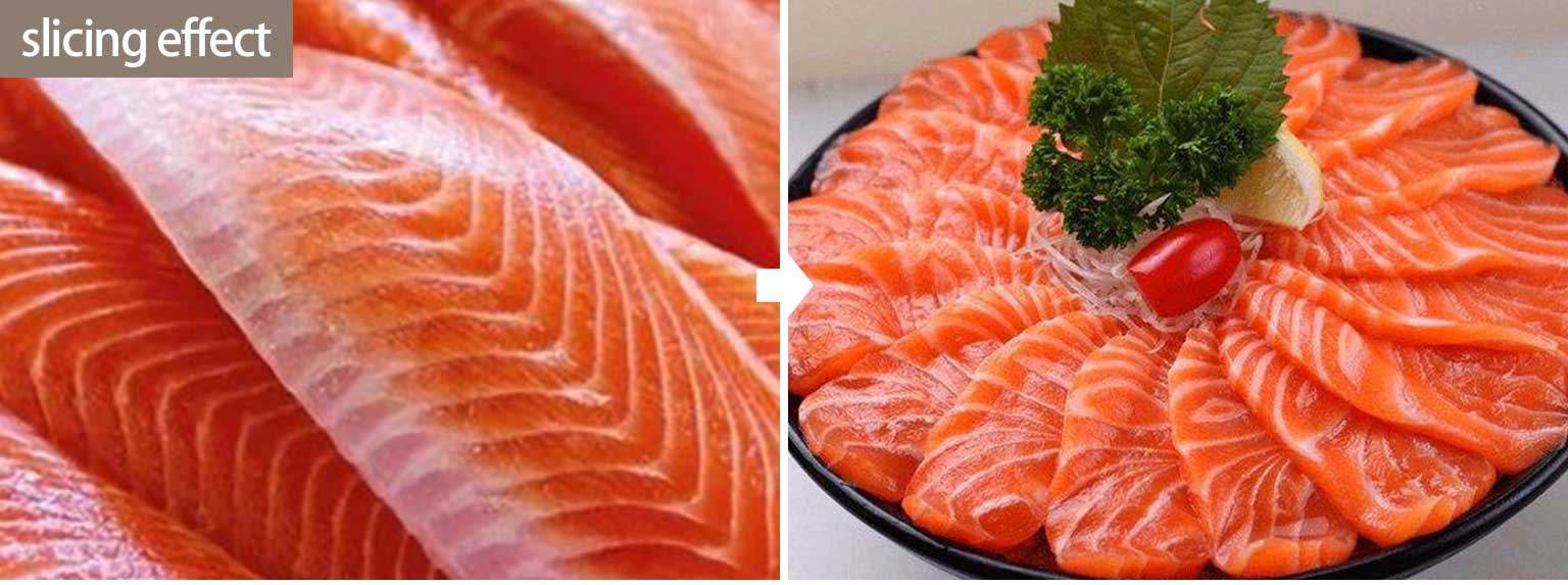 XQ-II Salmon slicer machine tuna cutting machine