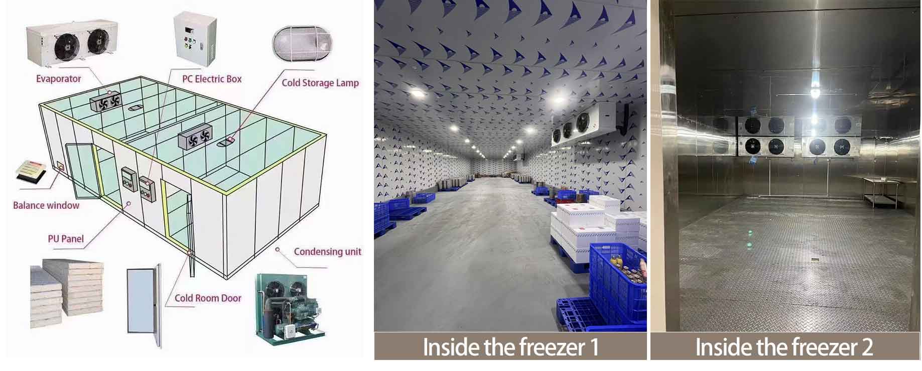 Walk-in freezers Walk in cooler