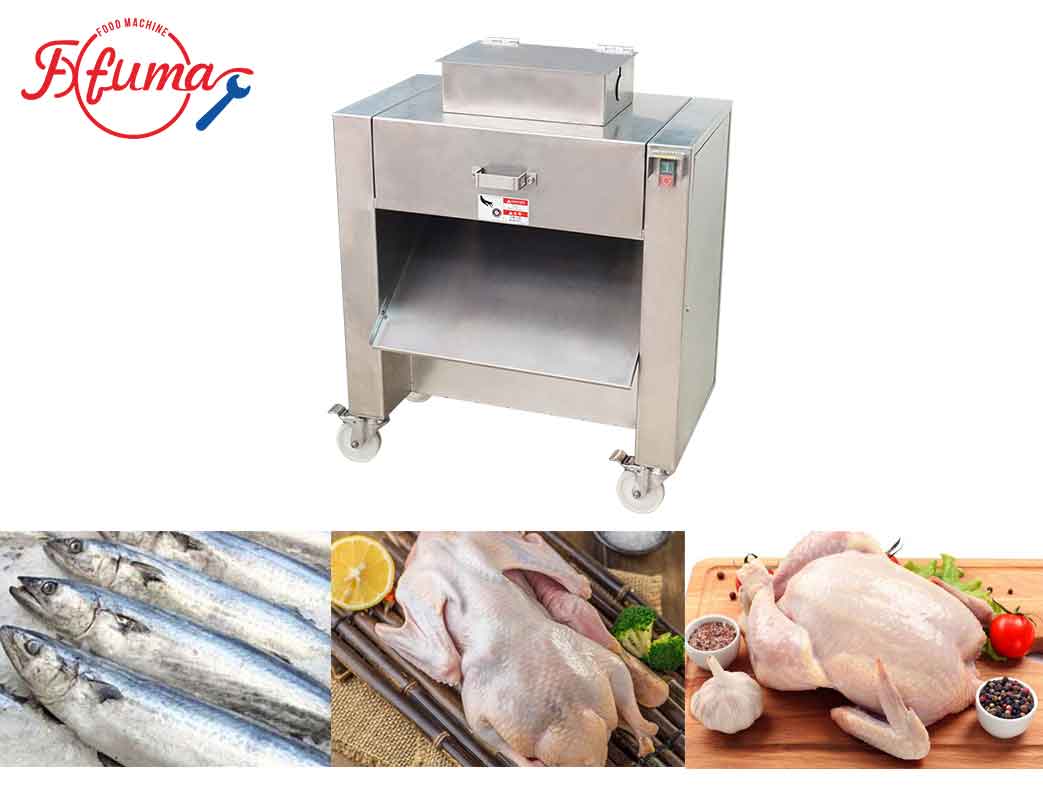 FC-300 Chicken Cutting Machine  Poultry Dicer Machine