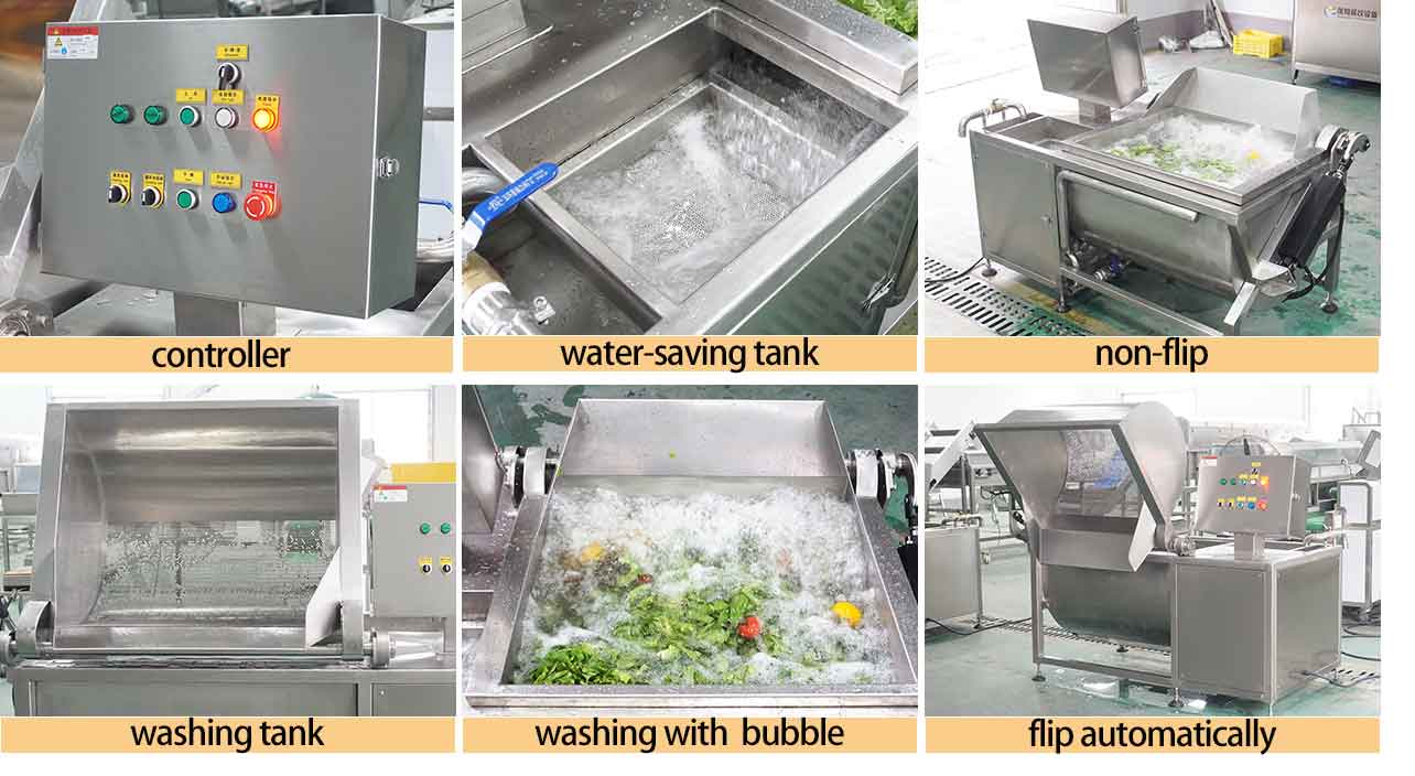 FXC-70 Flip-Type Shrimp Fish Cleaning Machine