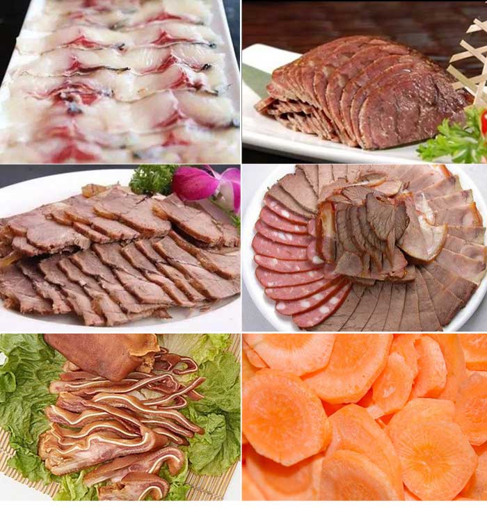 FC-304C Automatic cooked meat slicing machine Sausage slicer