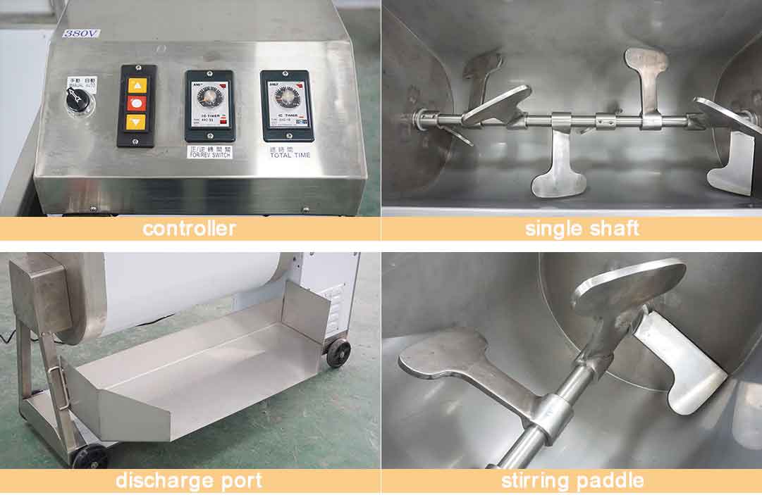 FC-608 Single Shaft Meat Mixers
