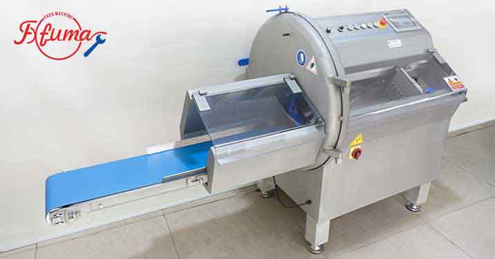 FKP-25 Horizontal frozen meat slicer Meat portion cutter