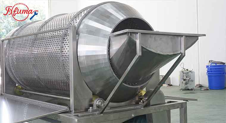 FXFM Rotary drum fish scaler machine