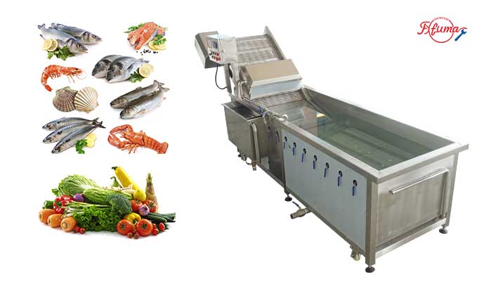 WA-2000 Industrail Bubble Fish Shrimp Meat Washing Machine