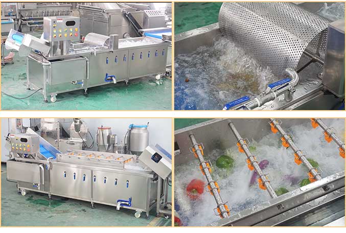 WA-2000 Industrail Bubble Fish Shrimp Meat Washing Machine