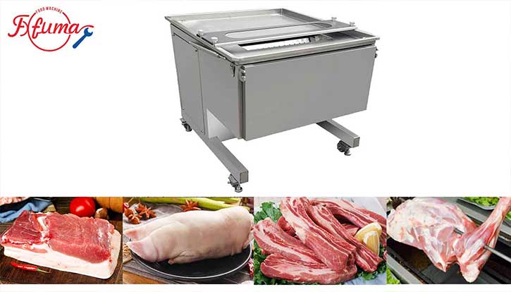 Heavy-duty cutter machine for ribs/poultry/meat/mutton/beef