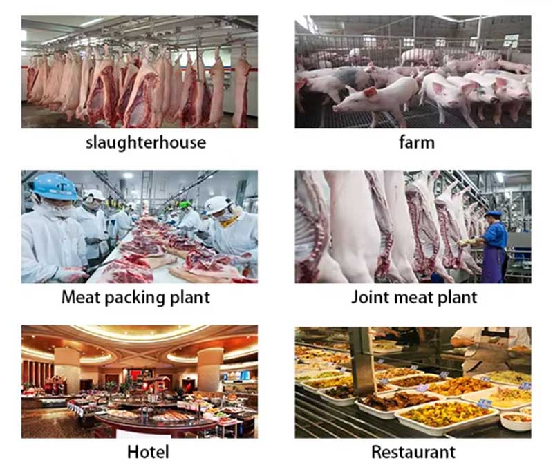 Heavy-duty cutter machine for ribs/poultry/meat/mutton/beef