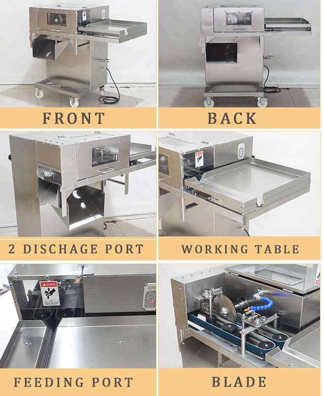 FGB-168 Small-fish fillet machine（3 fillets）