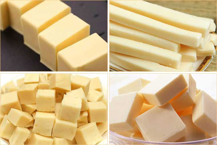 Pneumatic Two-Stage Block Cheese Cutter