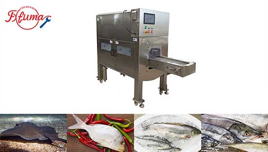 Heavy-duty electric fish scaler machine