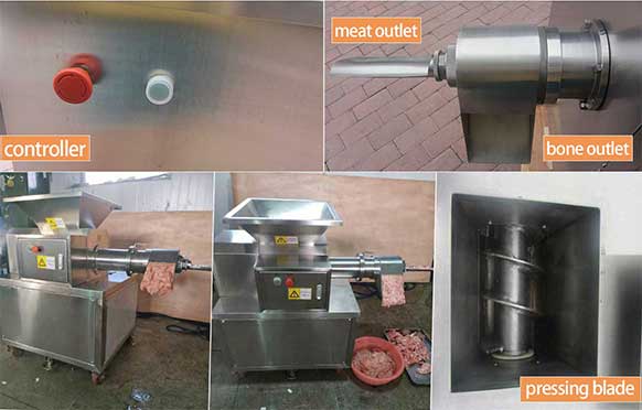 Chicken deboning machine Poultry deboner