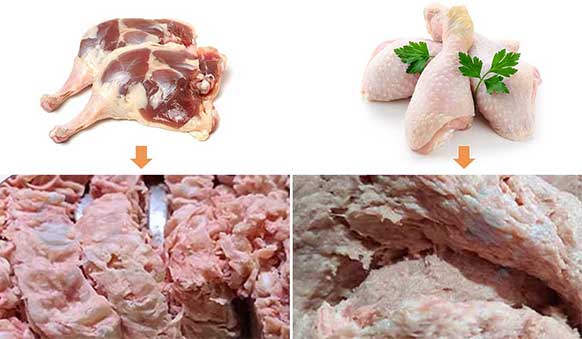 Chicken deboning machine Poultry deboner