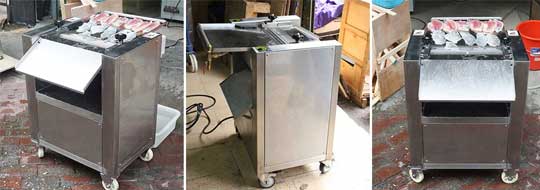 FGB-400 Fish skinning machine fish skin peeling machine