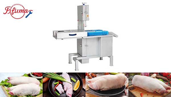Pig trotters middle splitter Pork knuckle dividing machine