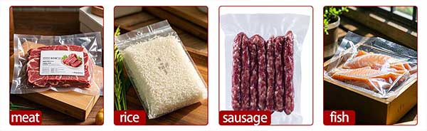 Double chamber food vacuum packing machine vacuum sealer machine