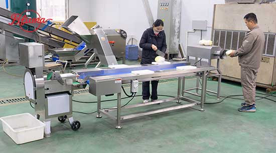 Commercial Cabbage Processing Solution-Coring and Shredding