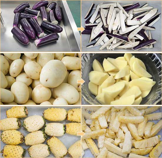 Electric Fruit Vegetable Wedger For Potato Cucumber Onion Lemon Apple