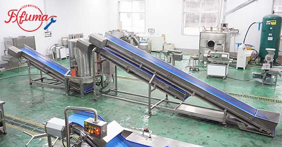 FZHS-450 Continuous Salad Vegetable Centrifuge