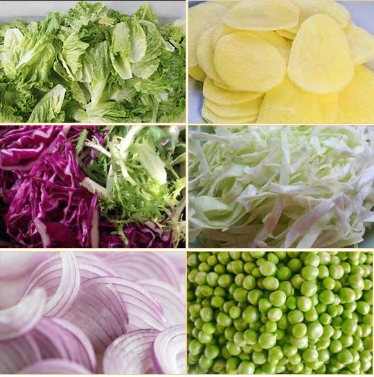 Leafy Greens Salad Washing