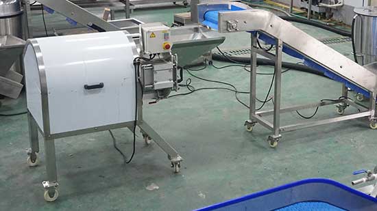 Diced Potato Processing Solution - Washing Peeling and Dicing Machine