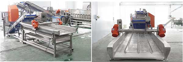 Fresh-Cut Salad Processing Line - Cutter, Washer, Centrifuge