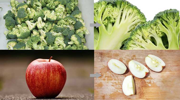 Cauliflower Broccoli Production Line - From Washing to Cutting