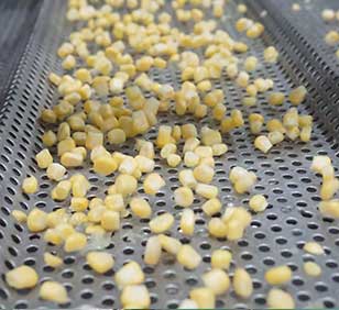 2000kg/h Corn Kernel Processing Line - Shelling, Blanching, Air Drying