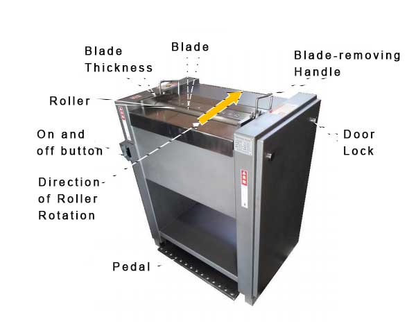 Stainless Steel Tenderloin Sirloin Beef Membrane Skinner Machine