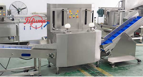 FXP-YZ-2 Doule-Head Coconut Brown Skin Peeling Machine Coconut Peeler Machine