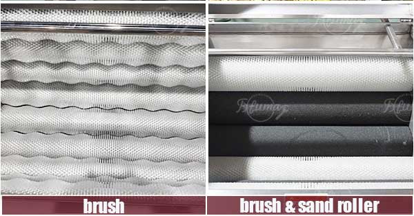 Mstp-80 Baby Taro Brush Washing and Peeling Machine