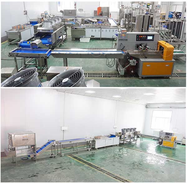 Ready-To-Eat Baby Pineapple Peeling End-Cutting Washing and Packaging Machine