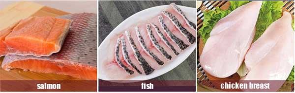 Horizontal Diagonal and Straight Cut Fresh Fish Slicer Machine