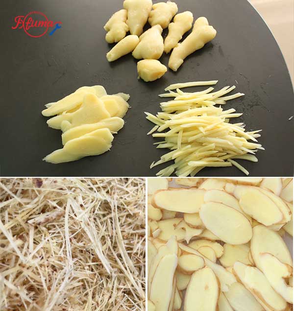 2-in-1 Fresh Ginger Slicer and Shredder Machine FC-503