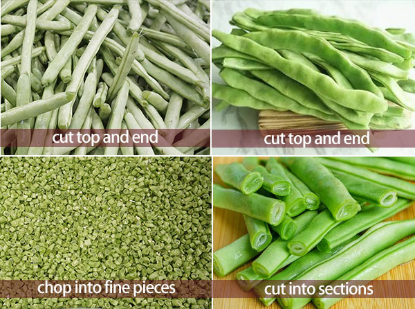 Fresh Green Beans Pre-Cutting and Pre-Cleaning Production Machine