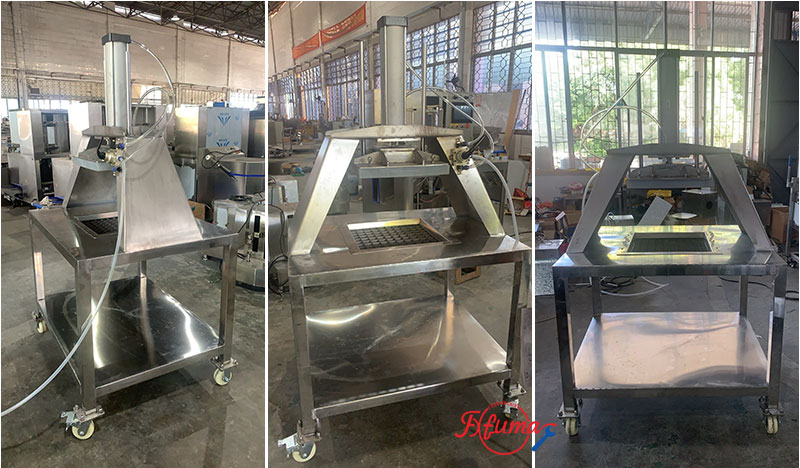 Pneumatic Pumpkin Large Dices Cutting Machine