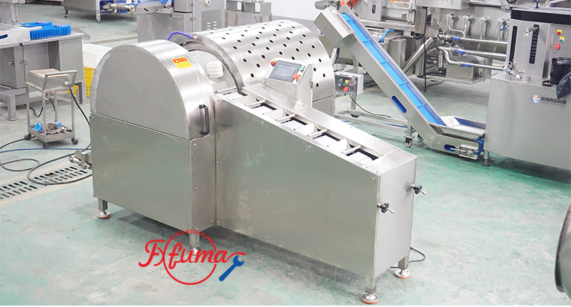 Automatic Taro Potato Fried Cutter Commercial Pusher and Presser for Strips