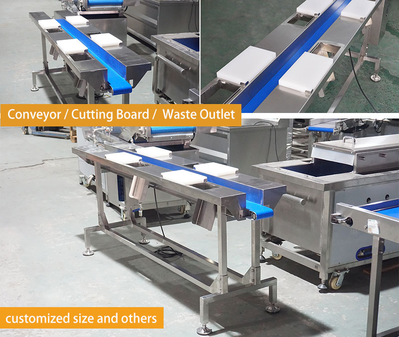 Manual Sorting Table for Food Processing | Custom Size