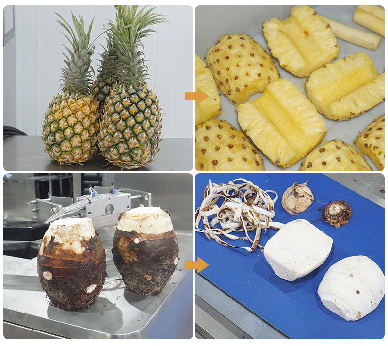 4 in 1 Automatic Pineapple Peeler Corer Cutter Machine