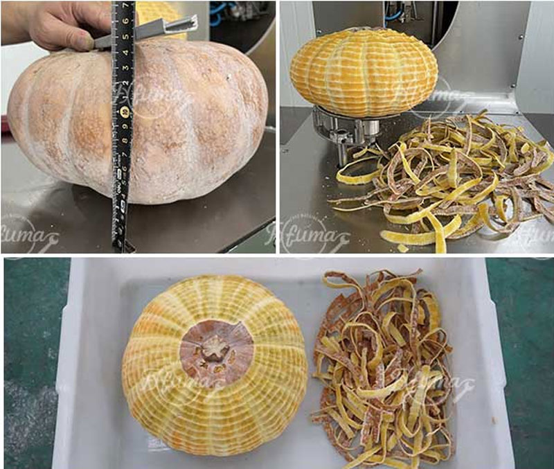 Speedy Commercial Big Flat Pumpkin Peeler Machine