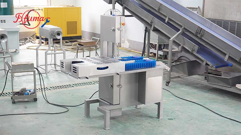 Pig trotters middle splitter Pork knuckle dividing machine