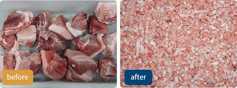 19KW Industrial Frozen Meat Grinder Machine