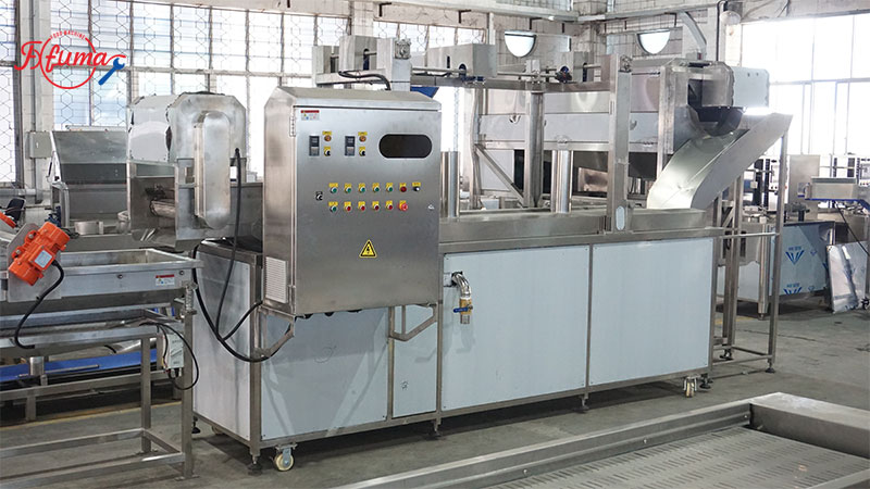 Industrial Vegetable Blancher Machine PT-3000