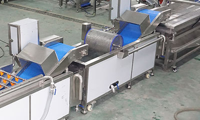 Salad and Leavy Vegetable Cutting Washing Drying Machine