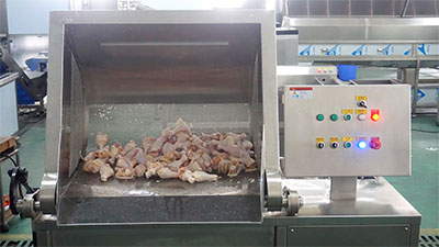 FXC-70 Flip-Type Shrimp Fish Defrosting and Cleaning Machine