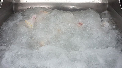 FXC-70 Flip-Type Shrimp Fish Defrosting and Cleaning Machine