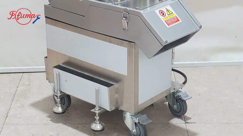 Commercial Two Feeding Port Pineapple Slicer Machine
