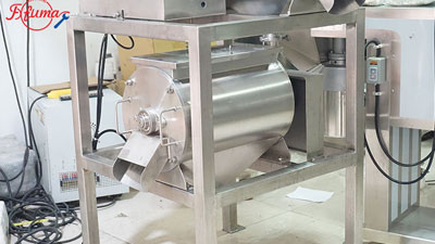 Orange Mango Fruit Pluping Machine in food industry