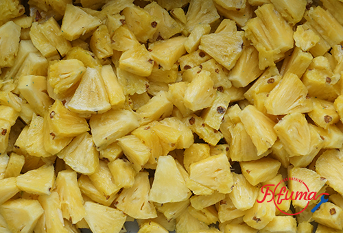 What are the Steps to Process Pineapple Chunks?cid=4